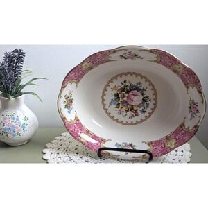 Royal Albert Lady Carlyle Oval Vegetable Serving Bowl